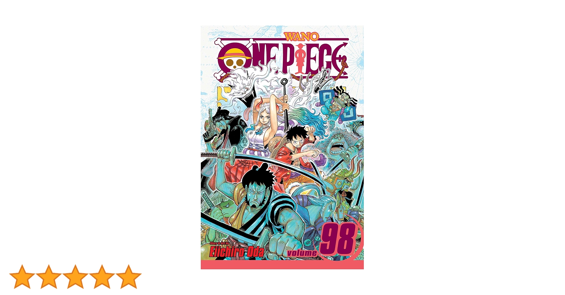 One Piece, Vol. 98 : Oda, Eiichiro: Amazon.pl: Książki